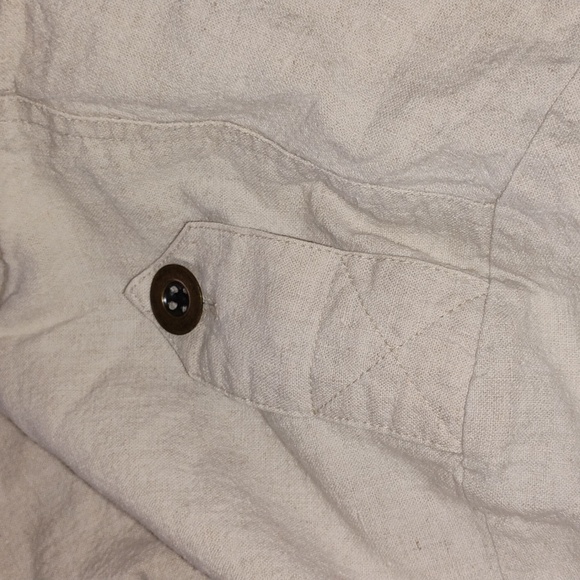 ⚜️ OUT OF AFRICA 🌍 KENYA COLLECTION LINEN/COTTON CAMP SHIRT 1987 VNVC - Picture 7 of 16